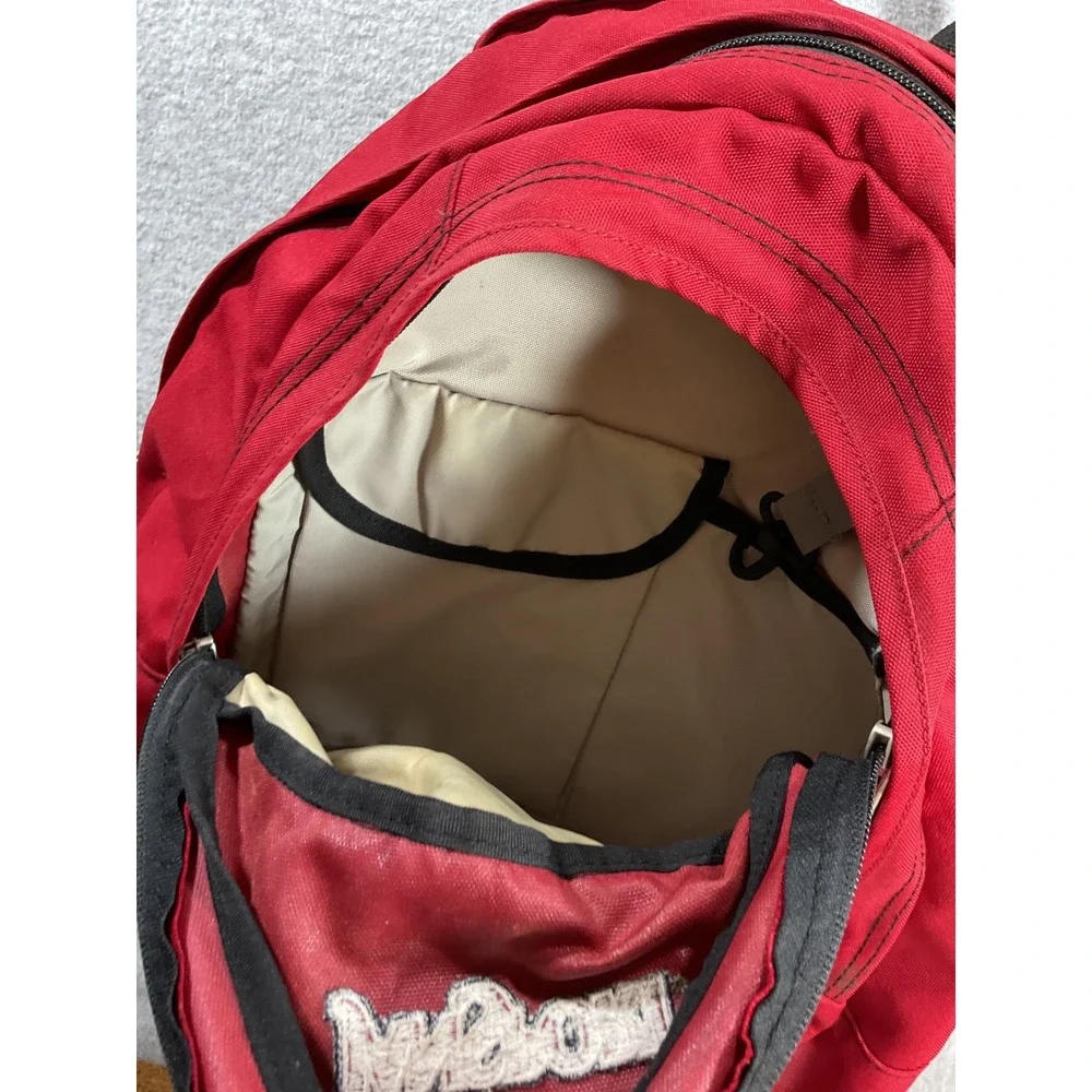 JanSport Red and Black Classic Backpack School Travel Daypack Bag